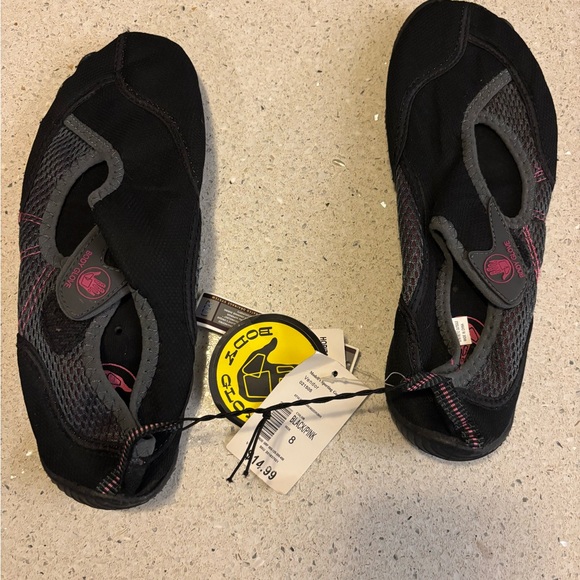 Body Glove Shoes - Body Glove Black and Pink Footwear/Wet Shoes